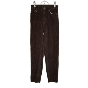 BDG Jean Outfitters Thick Brown Baggy High Rise Cords Label Reads Size 25